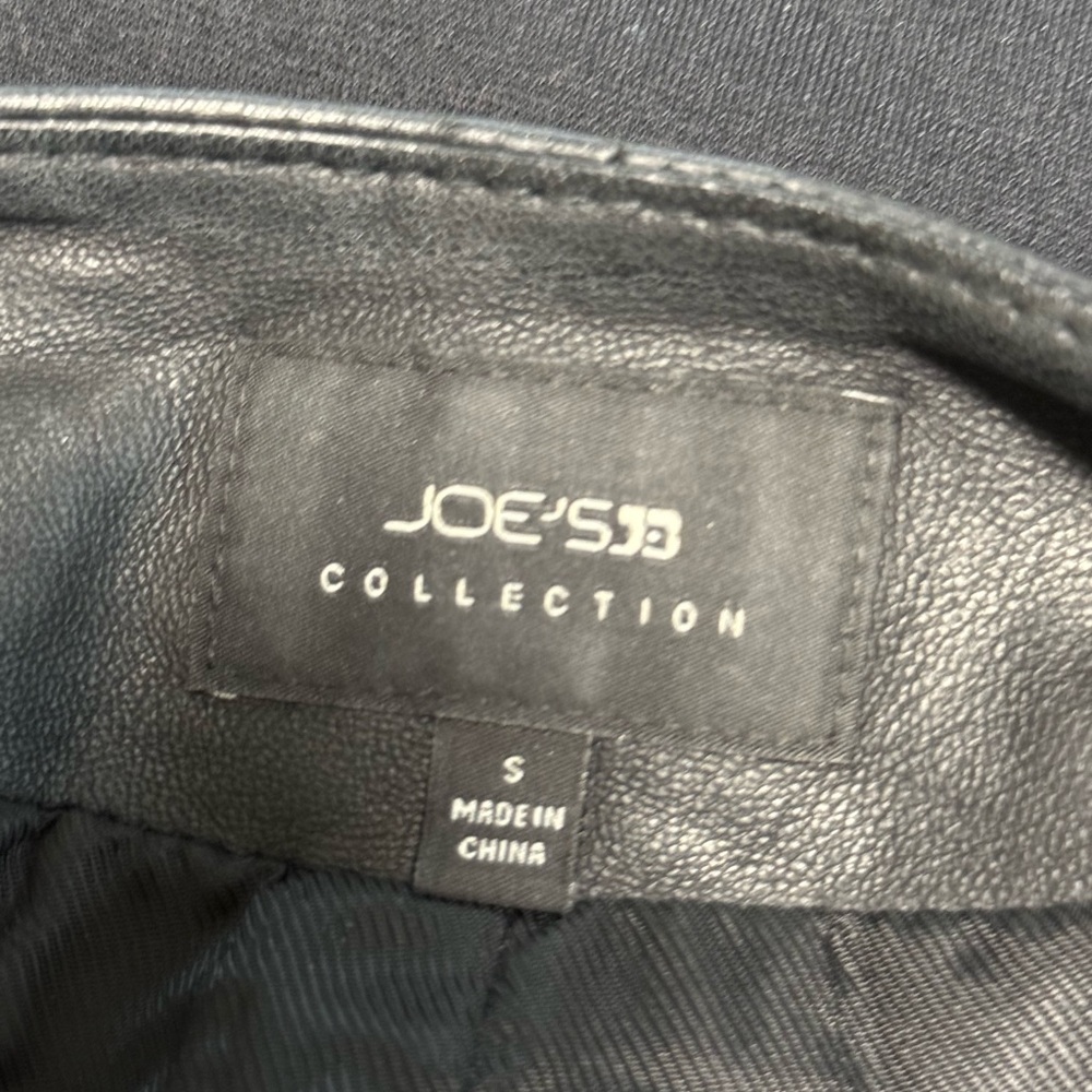 Joe’s Collection Lamb Leather Black Jacket Size S - Picture 13 of 15